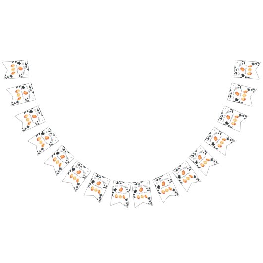 Onze kleine nugget draait één verjaardag voor kind vlaggetjes (Alle)