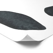 Onze kleine nugget wordt een verjaardag van een ki poster (Hoek)