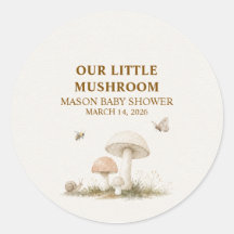 Onze Kleine Paddenstoel Baby Shower