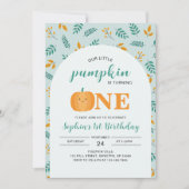 Onze kleine pompoen 1e verjaardag (Voorkant)