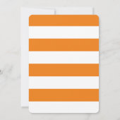 Onze kleine pompoen 1e verjaardag kaart (Achterkant)