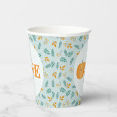 Onze kleine pompoen 1e verjaardag papieren bekers (Rechts)