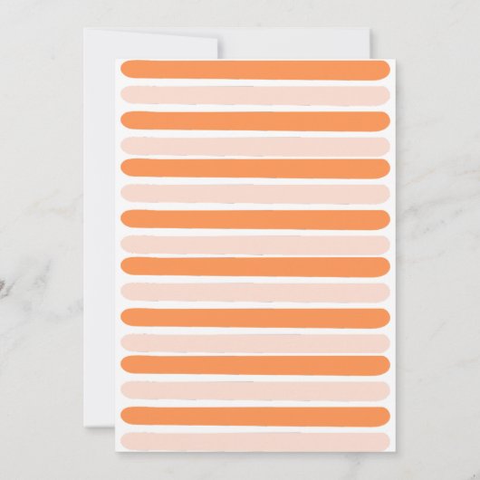 Onze kleine pompoen Baby shower uitnodiging (Achterkant)