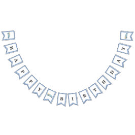 Onze kleine pompoen / blauwe vrachtwagen verjaarda vlaggetjes