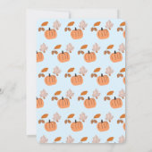 Onze kleine pompoen draaien een inventievaller. kaart (Achterkant)