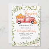 Onze kleine pompoen draaien een kaart (Voorkant)