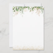 Onze kleine pompoen eerste verjaardag kaart (Achterkant)