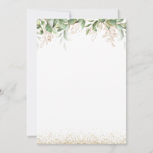 Onze kleine pompoen eerste verjaardag kaart (Achterkant)