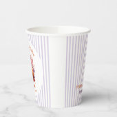 Onze kleine pompoen eerste verjaardag papieren bekers (Links)