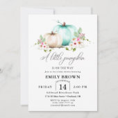 Onze kleine pompoen Elegant Baby shower Kaart (Voorkant)