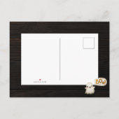 Onze kleine pompoen | Foto van Cute Halloween Birt Uitnodiging Briefkaart (Achterkant)