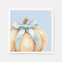Onze Kleine Pompoen Herfst Baby Shower Blauw Baby 