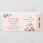 Onze kleine pompoen is één uitnodiging, 1e verjaar kaart (Voorkant)