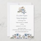 Onze kleine pompoen is één uitnodiging, 1e verjaar kaart (Voorkant)