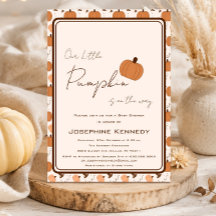 Onze Kleine Pompoen Komt Er Aan Herfst Baby Borrel