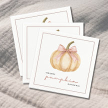 Onze Kleine Pompoen Op Weg Herfst Baby Shower