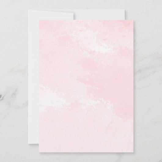 Onze kleine pompoen | Roze Vet Meisje 2e Verjaarda Kaart (Achterkant)