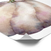 Onze kleine pompoen Schattigee Boho verjaardagsfee Poster (Hoek)