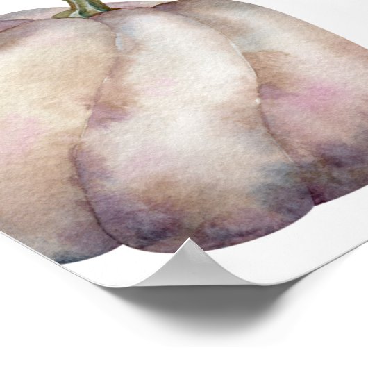 Onze kleine pompoen Schattigee Boho verjaardagsfee Poster (Hoek)