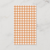 Onze kleine pompoen Schattigee teddybeer Baby show Informatiekaartje (Achterkant)