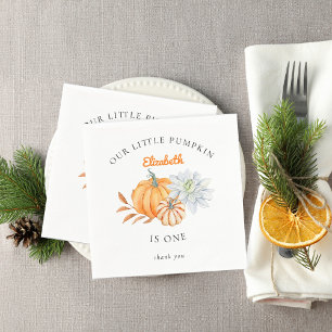 Onze kleine pompoen van 1 september Florence Water Servet