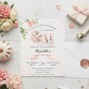 Onze kleine pompoen voor de eerste jaarbegroting