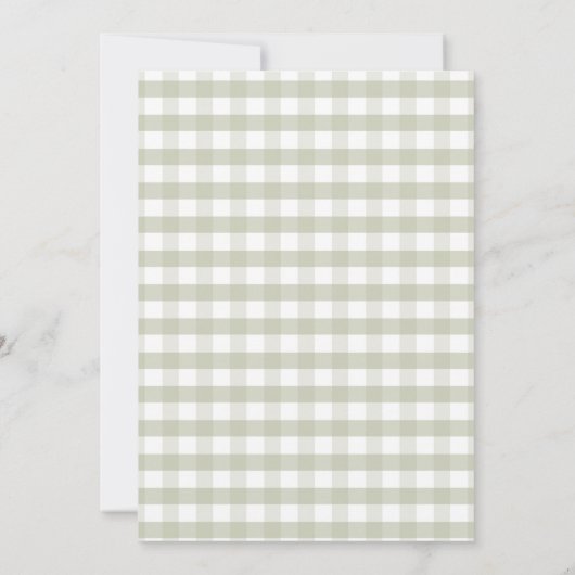 Onze kleine pompoen wordt een pompoenverjaardag kaart (Achterkant)