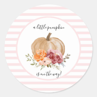 Onze kleine pompoen zijn onderweg naar de Sticker