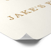 Onze kleine pompoenfirmaBirthday Favor Welcome Sig Poster (Hoek)