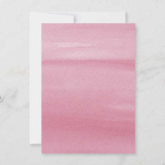 Onze kleine pompoenHerfst Floral Girl Baby shower Kaart (Achterkant)