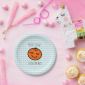 Onze kleine pompoenillustratie | Baby Boy Papieren Bordje (Feest)