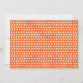 Onze kleine pompoenjongen's eerste verjaardagsuitn kaart (Achterkant)