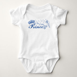 Onze Kleine Prijs met kroon en sterren baby creepe Romper