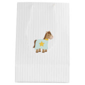 Onze kleine prins Birthday Party Guest Favor Medium Cadeauzakje (Achterkant)