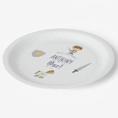 Onze kleine prins Birthday Party Papieren Bordje (Gekanteld)