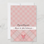 Onze kleine prinses Baby Girl geboorteaankondiging Aankondiging (Achterkant)