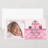 Onze Kleine Prinses Foto Geboorteaankondiging Aankondiging (Voorkant / Achterkant)