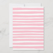 Onze kleine prinses Girls Birthday Party Kaart (Achterkant)