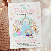 Onze kleine prinses Girls Birthday Party Kaart