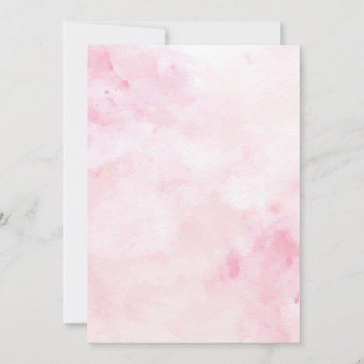 Onze kleine prinses wordt één verjaardag kaart (Achterkant)