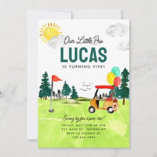 Onze kleine Pro Swing Par-t-shirt Kinder golfverja Kaart