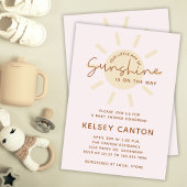 Onze kleine Ray van Sunshine Boho Baby shower Kaart