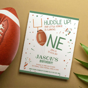 Onze kleine Rookie Football Budget 1e Verjaardag