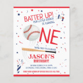 Onze Kleine Rookie Honkbal Budget 1e Verjaardag (Voorkant)