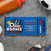 Onze kleine Rookie is op de weg ticket Kaart