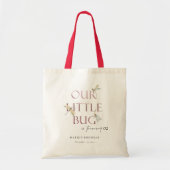 Onze kleine roze dragonvlieg elke dag van de leeft tote bag (Voorkant)