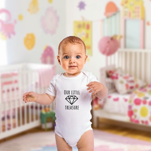 Onze kleine schat. eenvoudig romper