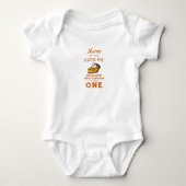 Onze Kleine Schat Pi Dag 1e Verjaardag Romper (Voorkant)
