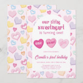 Onze kleine schat wordt één Verjaardag  Kaart (Voorkant / Achterkant)