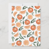 Onze kleine schattige kinderen verjaardagsfeest kaart (Achterkant)